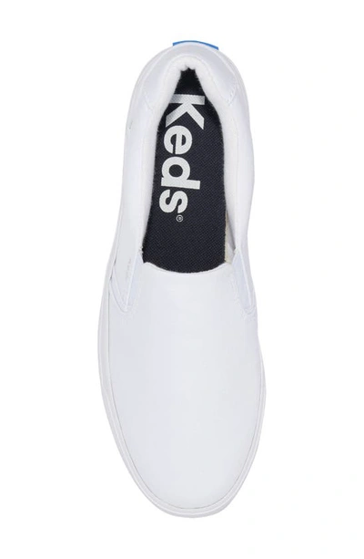 Shop Keds Pursuit Slip-on Sneaker In White Canvas