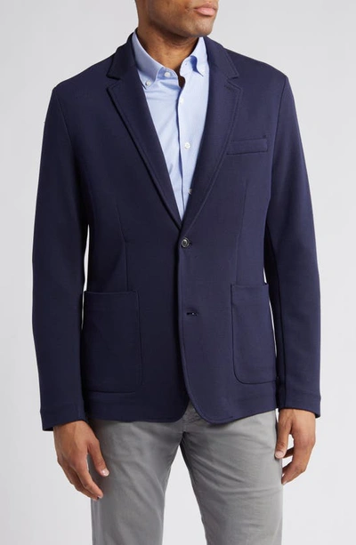 Shop Bugatchi Two-button Sport Coat In Navy