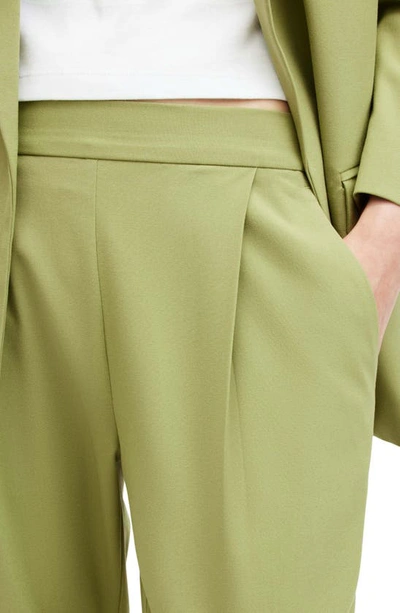 Shop Allsaints Aleida Tri Trousers In Olive Green