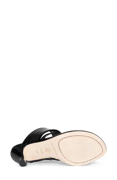 Donald Pliner Louka Kitten Heel Sandal In Black