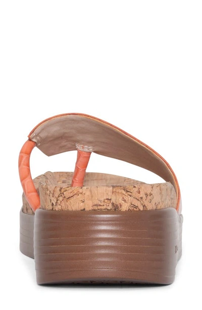 Donald Pliner Barbera Flip Flop In Coral