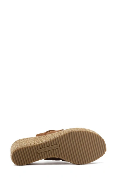 Donald Pliner Platform Wedge Sandal In Toast