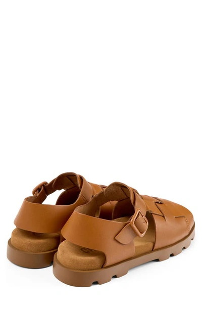 Shop Camper Brutus Sandal In Medium Brown