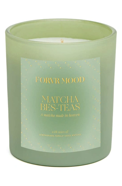 Shop Forvr Mood Matcha Bes-teas Scented Candle In Green