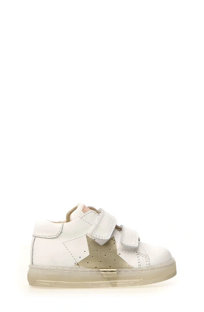 Shop Naturino Kids' Falcotto Sneaker In White-platinum