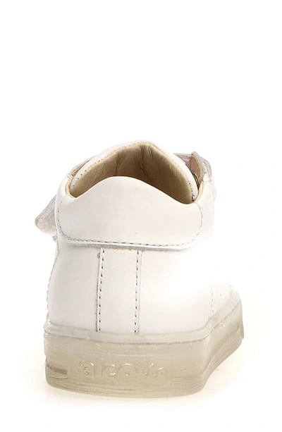 Shop Naturino Kids' Falcotto Sneaker In White-platinum