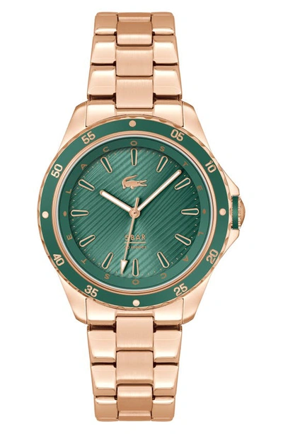 Shop Lacoste Santorini Bracelet Watch, 36mm In Green