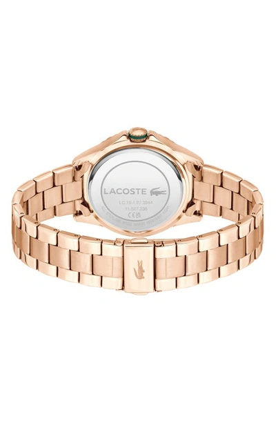 Shop Lacoste Santorini Bracelet Watch, 36mm In Green