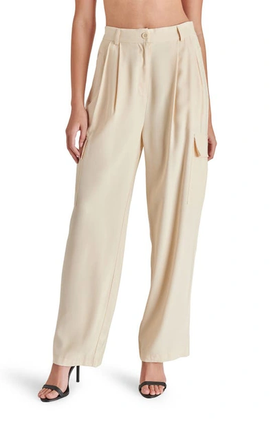 Shop Steve Madden Daya Cargo Pants In Oatmeal