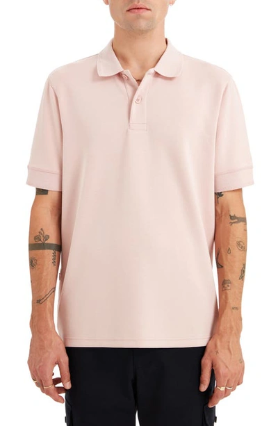 Shop Sealskinz Roydon Modal Blend Polo In Pink