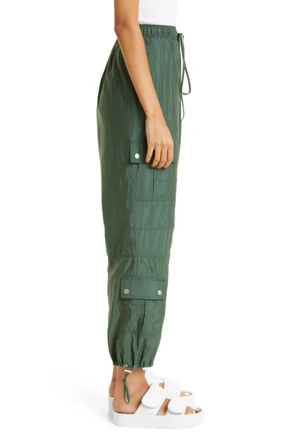 Shop Cinq À Sept Nitsan Parachute Pants In Eucalyptus