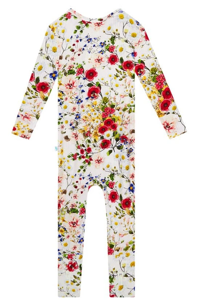 Posh Peanut Barbara Floral Convertible Footie In Barbara
