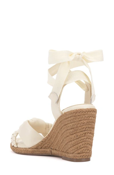 Shop Vince Camuto Floriana Espadrille Wedge Sandal In Creamy White