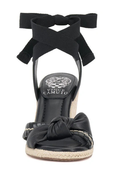 Shop Vince Camuto Floriana Espadrille Wedge Sandal In Black
