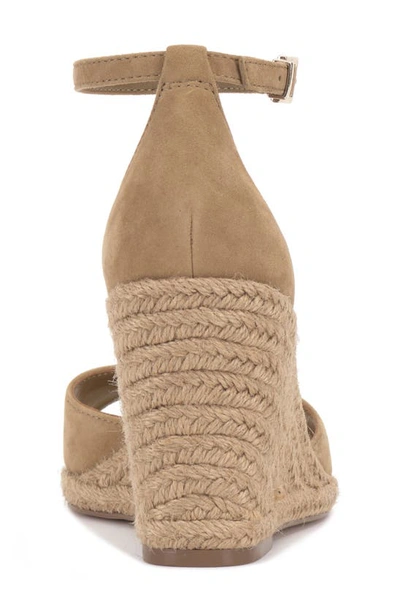 Vince Camuto Felyn Two-piece Espadrille Wedge Sandals In Brown