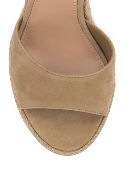Vince Camuto Felyn Two-piece Espadrille Wedge Sandals In Brown