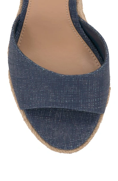 Shop Vince Camuto Felyn Espadrille Wedge Sandal In Elemental Blue