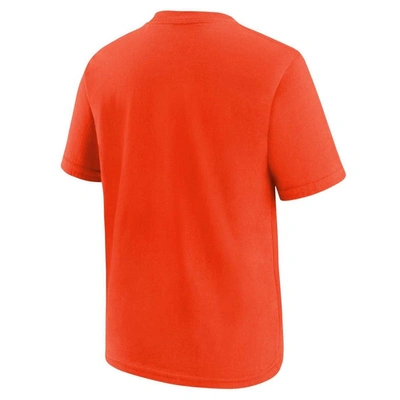 Shop Nike Preschool   Orange San Francisco Giants City Connect Graphic T-shirt
