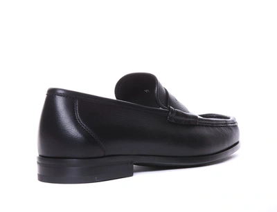 Shop Ferragamo Flat Shoes In Black