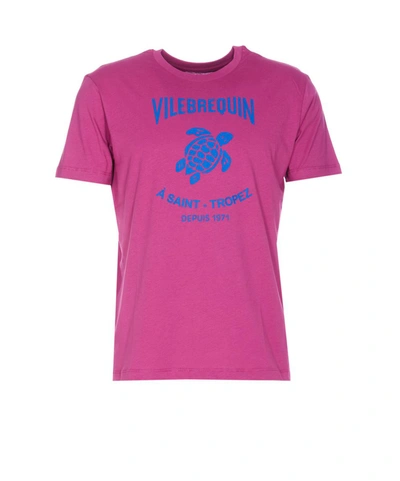 Shop Vilebrequin T-shirts And Polos In Pink