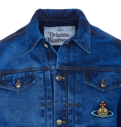 Shop Vivienne Westwood Jackets In Blue