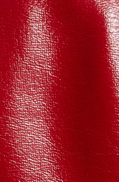 Courrèges Reedition Coated Cotton-blend Jacket In Red