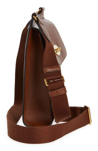 Mulberry Small Antony Leather Crossbody Bag In Brown