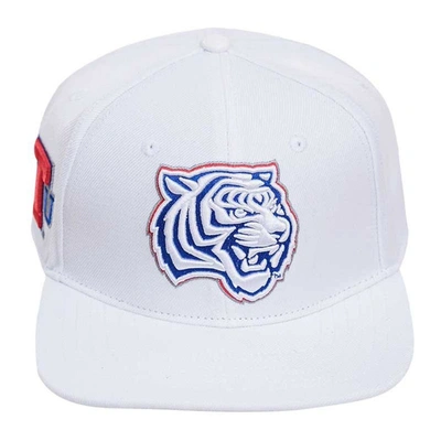 Shop Pro Standard White Tennessee State Tigers Mascot Evergreen Wool Snapback Hat