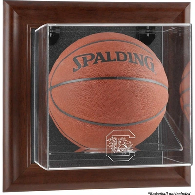 Shop Fanatics Authentic South Carolina Gamecocks Brown Framed Wall-mountable Basketball Display Case