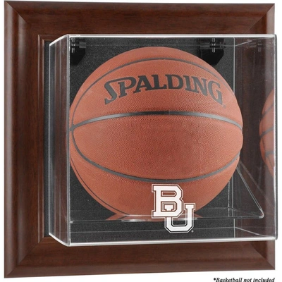 Shop Fanatics Authentic Baylor Bears Brown Framed Logo Wall-mountable Basketball Display Case