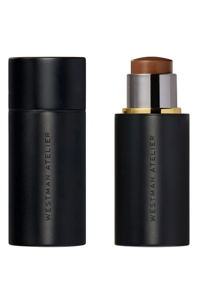 Shop Westman Atelier Face Trace Contour Stick, .09 oz In Truffle