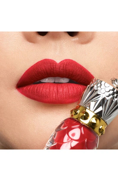 Shop Christian Louboutin Matte Fluid Lip Color In Almerica