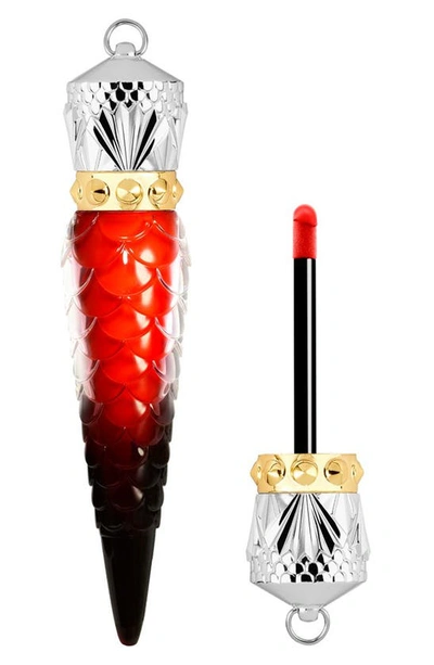 Shop Christian Louboutin Matte Fluid Lip Color In Et Voici Et Voila