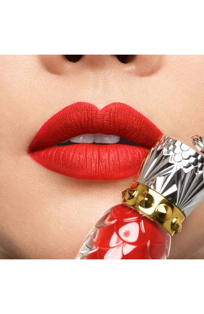 Shop Christian Louboutin Matte Fluid Lip Color In Et Voici Et Voila