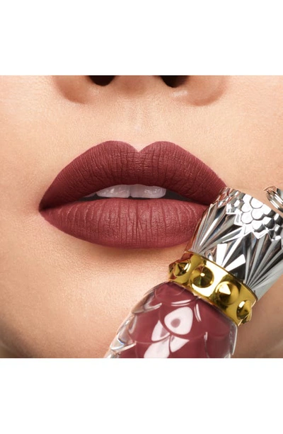 Shop Christian Louboutin Matte Fluid Lip Color In Gala Moka