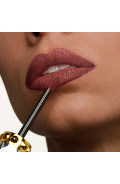 Shop Christian Louboutin Matte Fluid Lip Color In Gala Moka