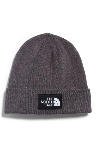 Shop The North Face Dock Worker Recycled Beanie In Tnf Dark Grey Heather