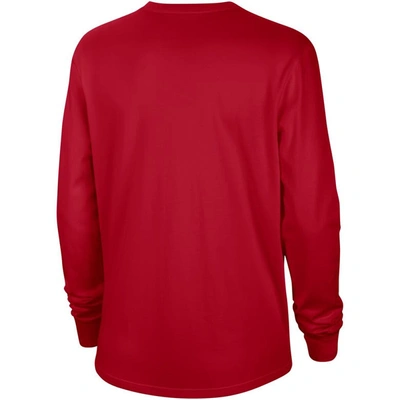 Shop Nike Red Georgia Bulldogs Vintage Long Sleeve T-shirt