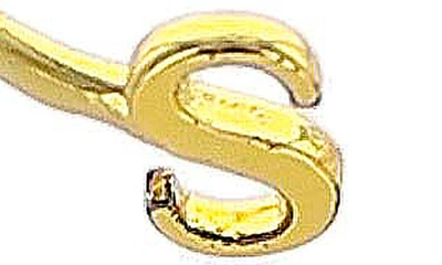 Panacea Initial Ring In Gold