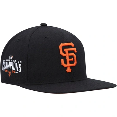 Shop 47 ' Black San Francisco Giants 2014 World Series Sure Shot Captain Snapback Hat