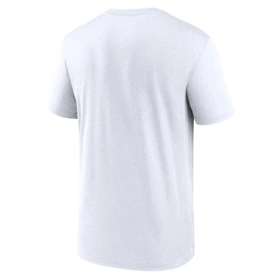 Shop Nike White New York Giants Legend Community Performance T-shirt