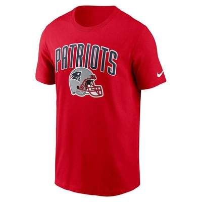 Shop Nike Red New England Patriots Team Athletic T-shirt