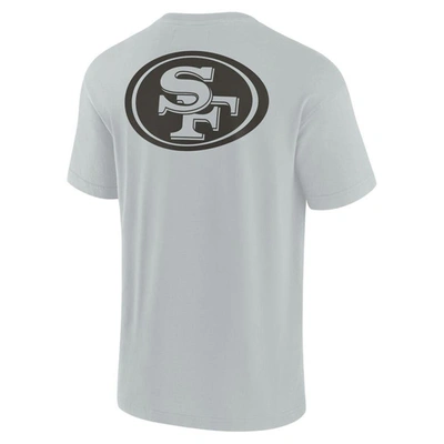 Shop Fanatics Signature Unisex  Gray San Francisco 49ers Elements Super Soft Short Sleeve T-shirt