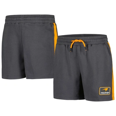 Shop Outerstuff Youth Gray Mclaren F1 Team French Terry Shorts