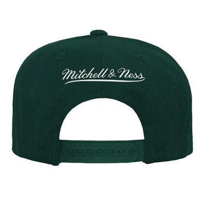 Shop Mitchell & Ness Youth  Green Green Bay Packers Gridiron Classics Ground Snapback Hat