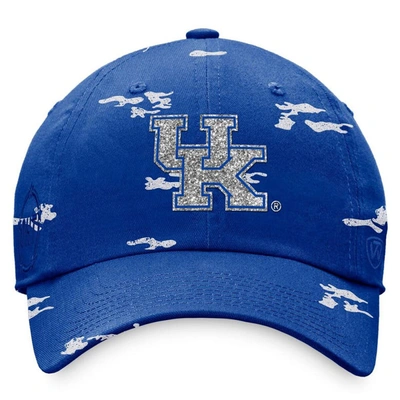 Shop Top Of The World Royal Kentucky Wildcats Oht Military Appreciation Betty Adjustable Hat