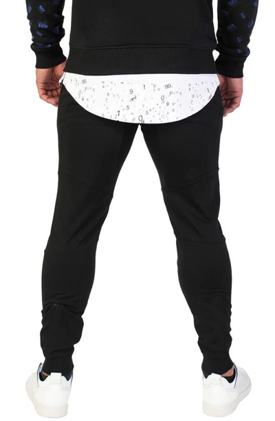 Maceoo Doit Stretch Cotton Joggers In Black