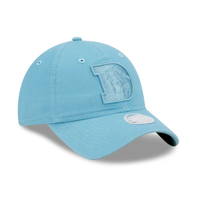 Shop New Era Light Blue Denver Broncos Core Classic 2.0 Tonal 9twenty Adjustable Hat