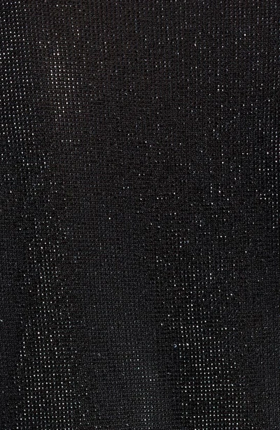 Alexander Wang Relaxed Fit Hot Fix Crop Cardigan In Black