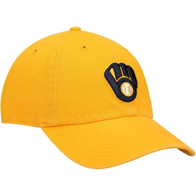 Shop 47 ' Gold Milwaukee Brewers Clean Up Adjustable Hat